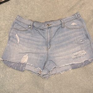 Aerie Daydream Stretch Denim Shorts